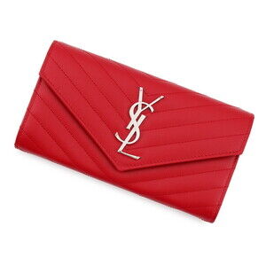 Yves Saint Laurent Saint Laurent Paris Cassandra Matelassé Large Flap Wallet ...